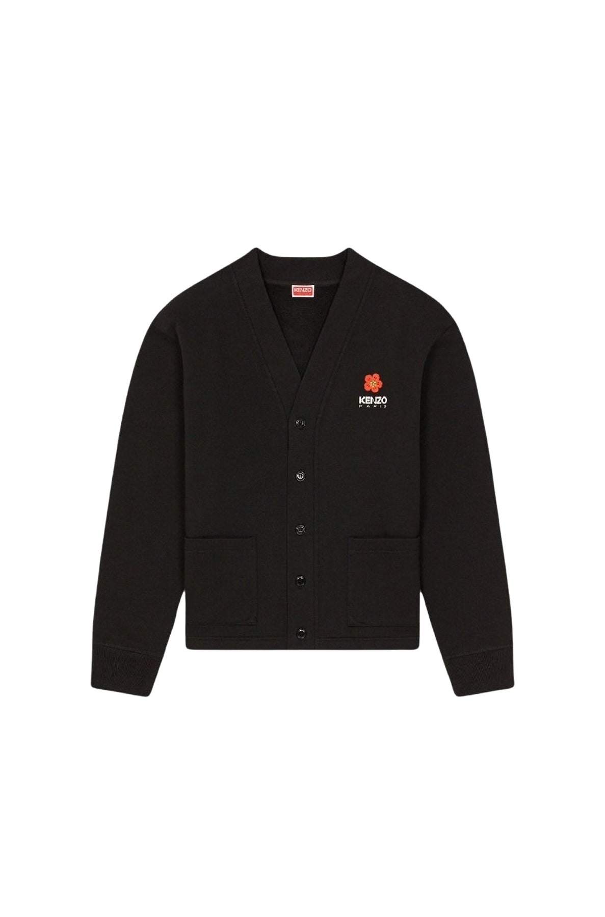 Cardigan Boke Flower - Black