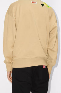 KenzoO oversize sweatshirt - Beige