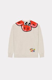 Sweatshirt oversize "Boke Boy - Pale Grey