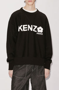 Sweatshirt oversize Boke Flower 2.0 - Black