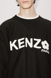 Sweatshirt oversize Boke Flower 2.0 - Black