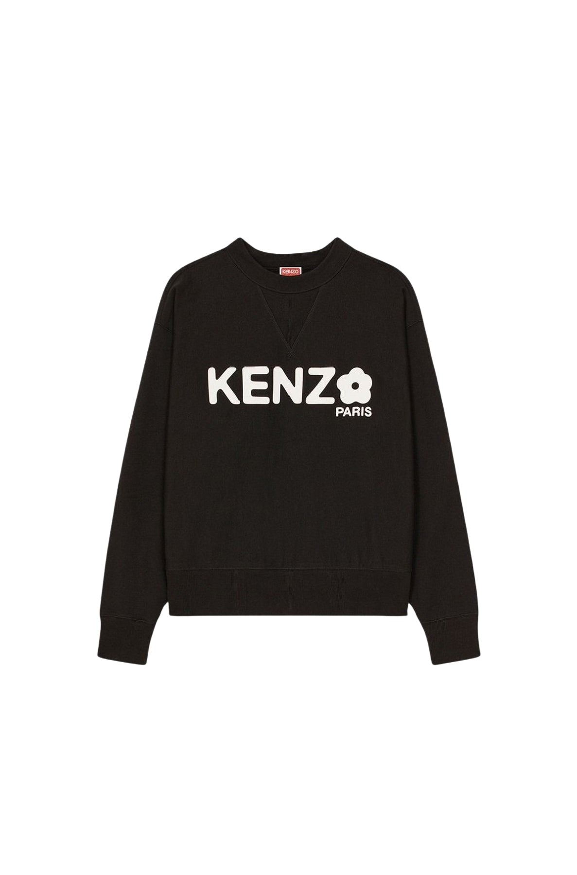 Sweatshirt oversize Boke Flower 2.0 - Black