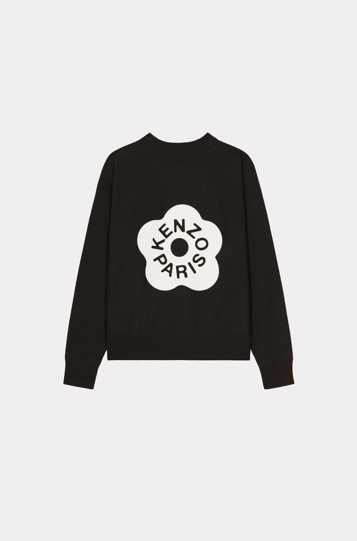 Sweatshirt oversize Boke Flower 2.0 - Black