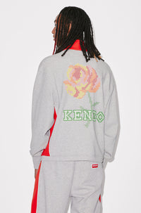 Sweatshirt "Pixel Rose" - Pearl Grey