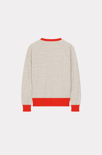 Sweatshirt slim "Kenzo Rue Vivienne" - Pearl Grey
