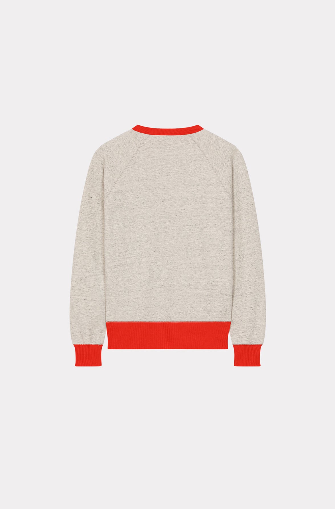 Sweatshirt slim "Kenzo Rue Vivienne" - Pearl Grey