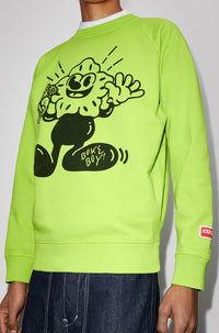 Boke Boy" fitted sweatshirt - Pistachio