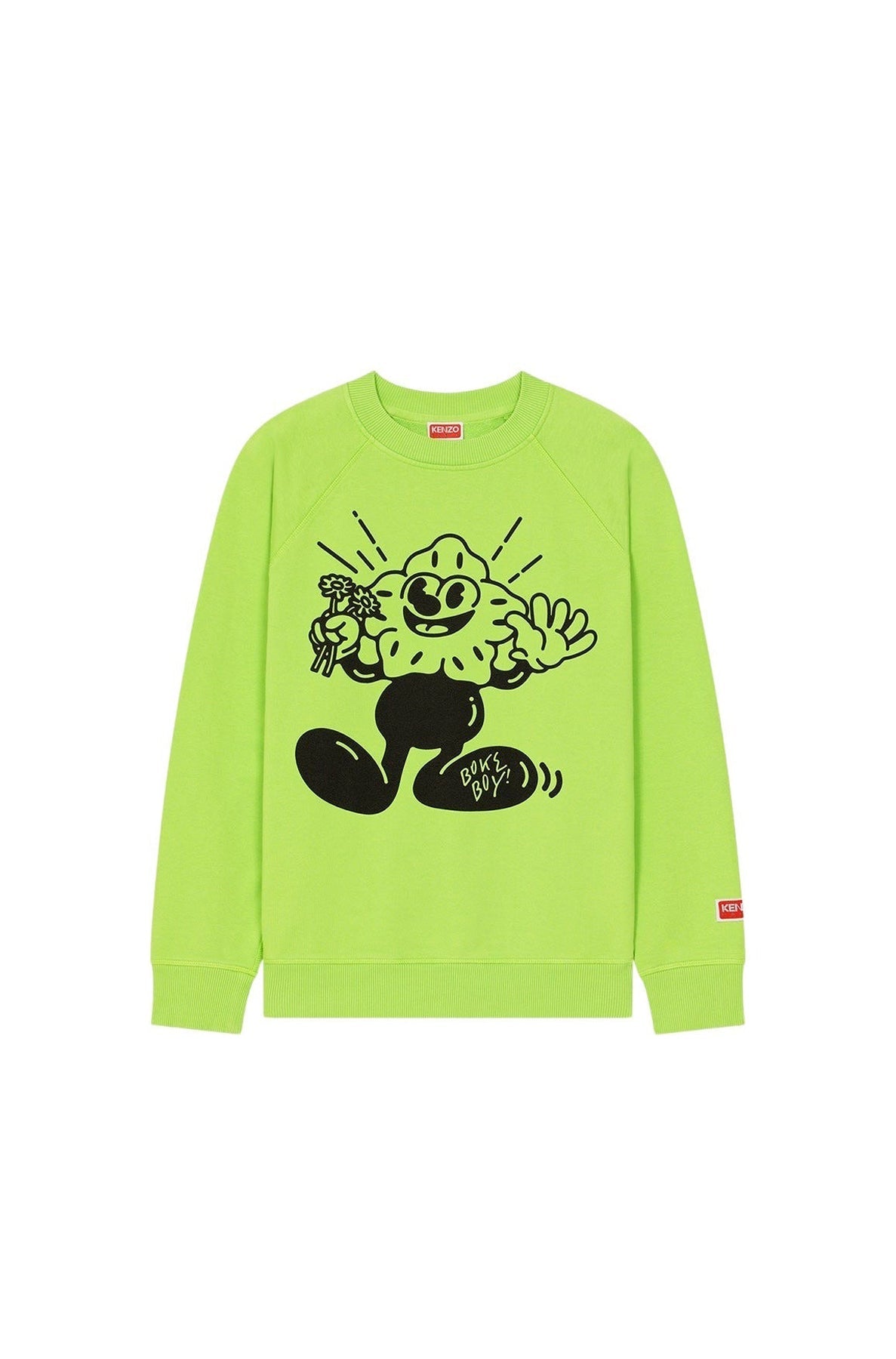 Boke Boy" fitted sweatshirt - Pistachio