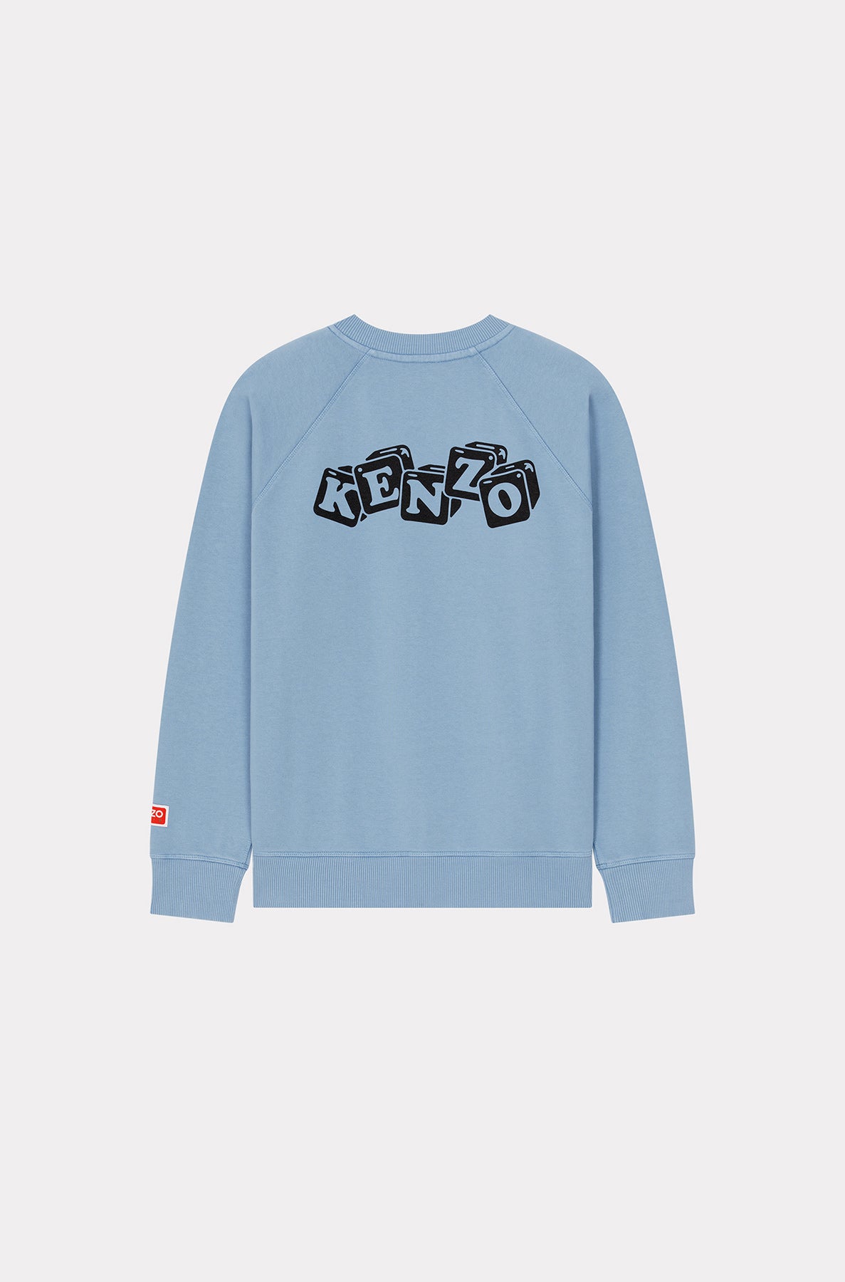 Sweatshirt ajusté "Boke Boy" - Cyan
