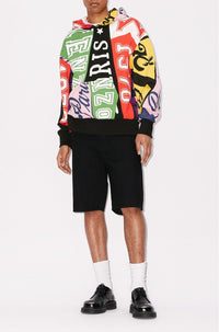 Kenzo Flag" hooded sweatshirt - Multicolor