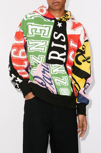 Kenzo Flag" hooded sweatshirt - Multicolor