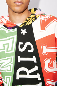 Kenzo Flag" hooded sweatshirt - Multicolor