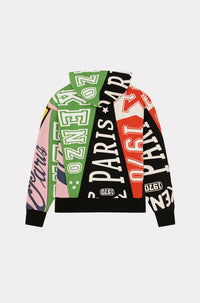 Kenzo Flag" hooded sweatshirt - Multicolor