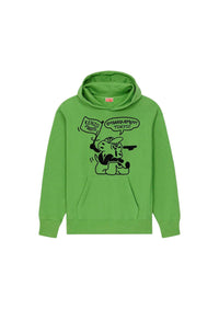 Boke Boy Travels oversize hoodie - Grass Green