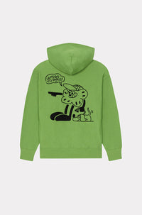 Boke Boy Travels oversize hoodie - Grass Green