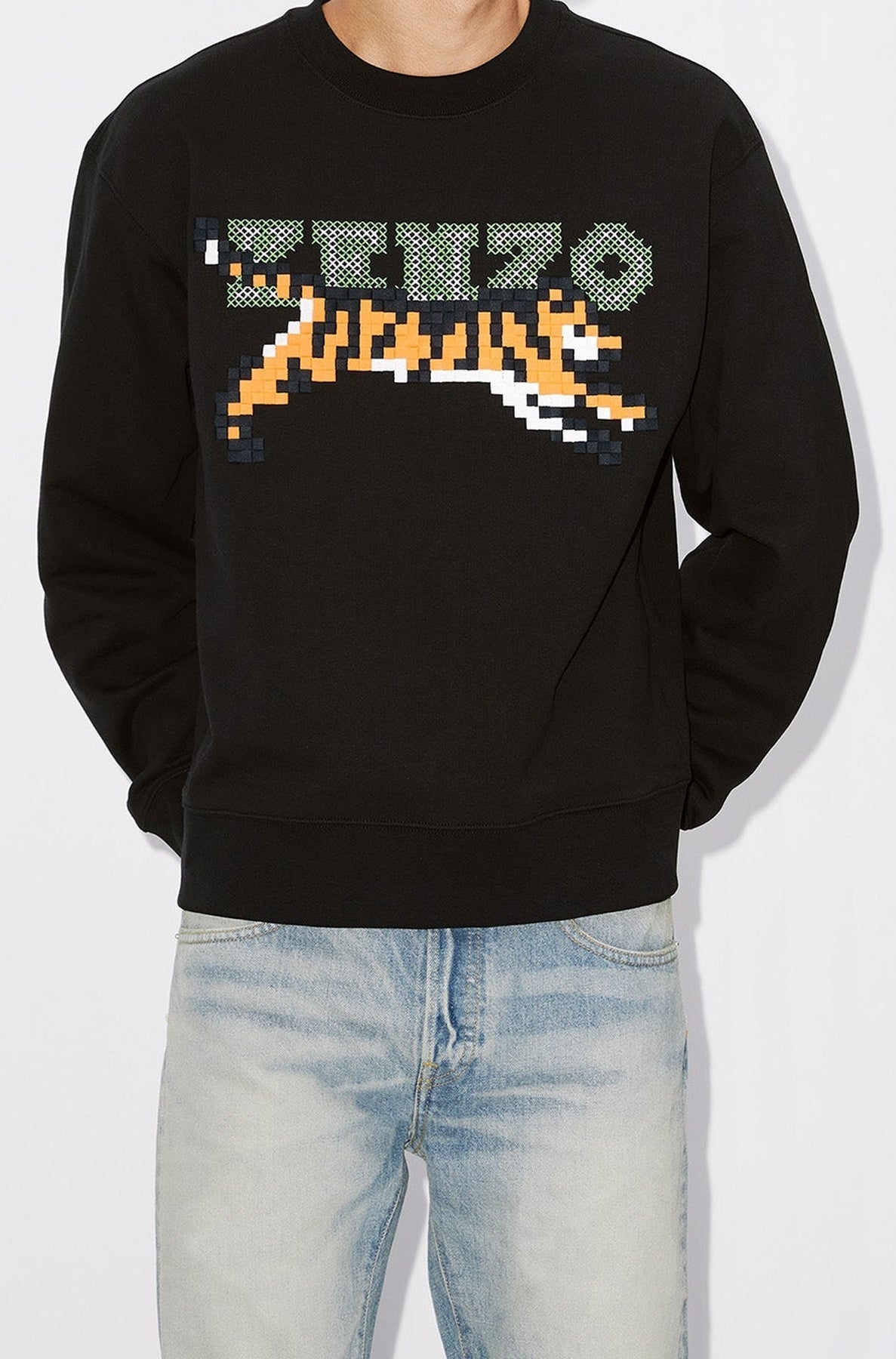 Sweatshirt Kenzo Pixel - Black