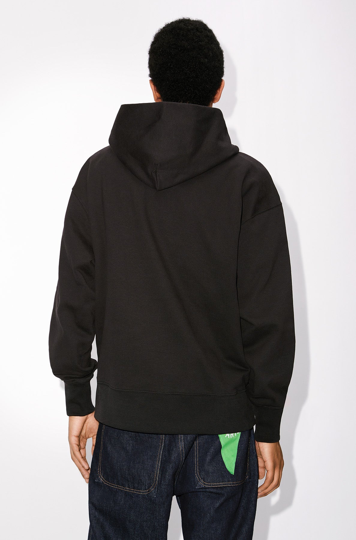 Sweat à capuche Kenzo Pixel oversize - Black