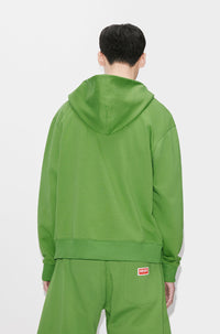 Sweatshirt zippé "Aloha Flower Tattoo" - Grass Green