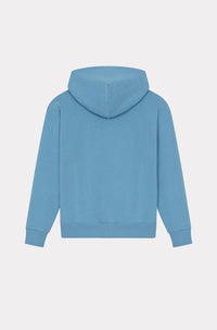 Sweatshirt zippé "Aloha Flower Tattoo" - Cyan