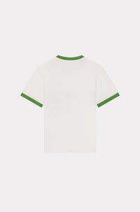 T-shirt slim Aloha Flower Tattoo - Grass Green