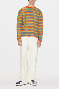 T-shirt "Surf Stripes" - Golden Yellow
