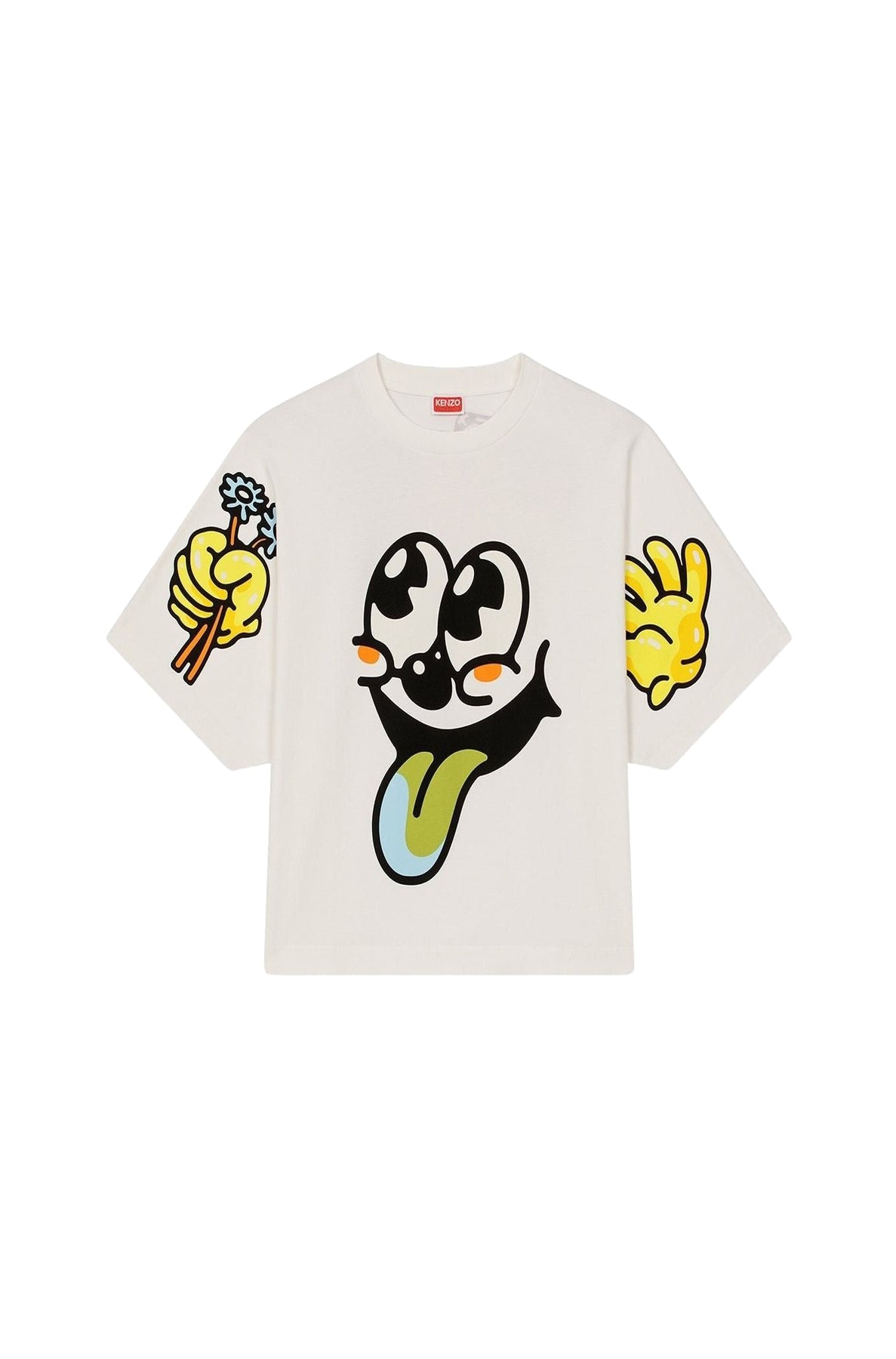 Boxy Boke Boy T-shirt - Off White