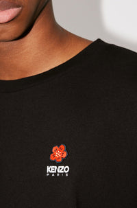 T-shirt à manches longues brodé Boke Flower - Black