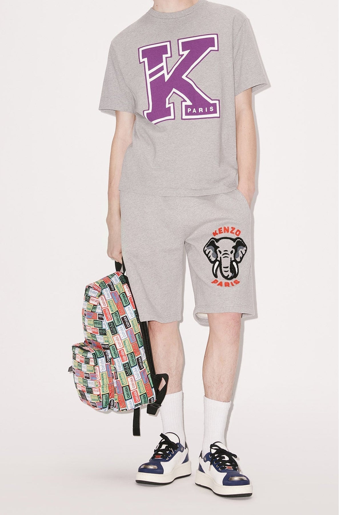 T-shirt Varsity - Pearl Grey