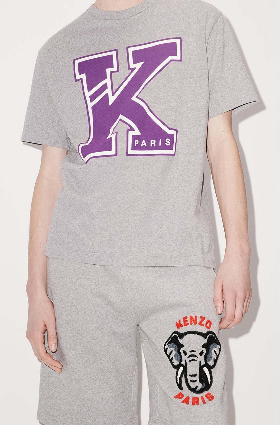 T-shirt Varsity - Pearl Grey