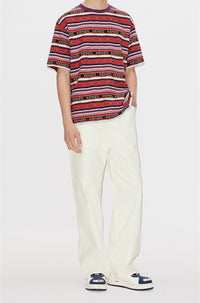 T-shirt Surf Stripes oversize - Midnight Blue
