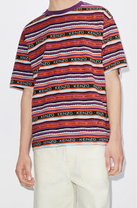 T-shirt Surf Stripes oversize - Midnight Blue