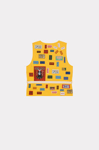Gilet "Archives Labels" - Golden Yellow