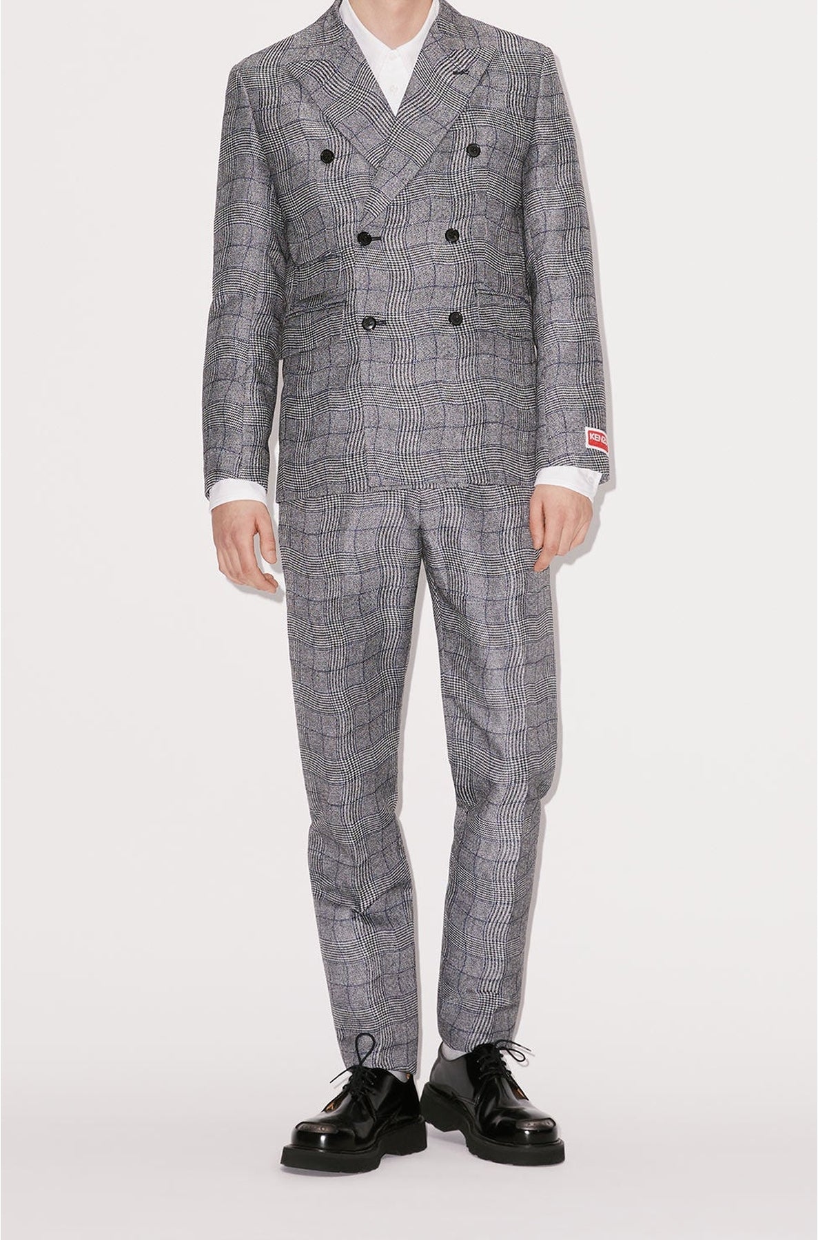 Blazer Wavy Check - Black