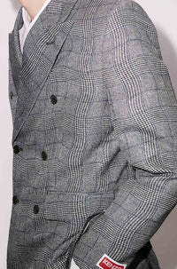Blazer Wavy Check - Black