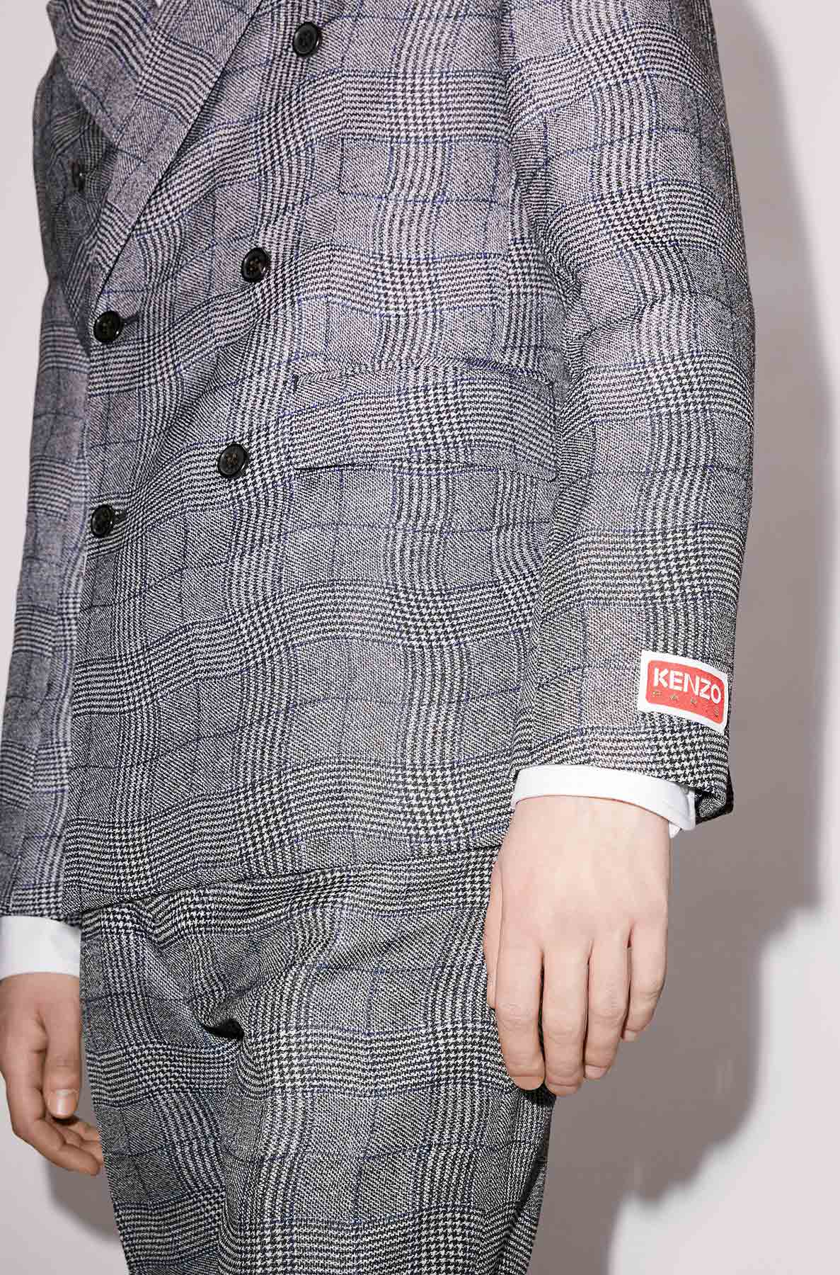 Blazer Wavy Check - Black