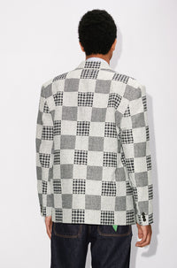 Veste à carreaux - Midnight Blue