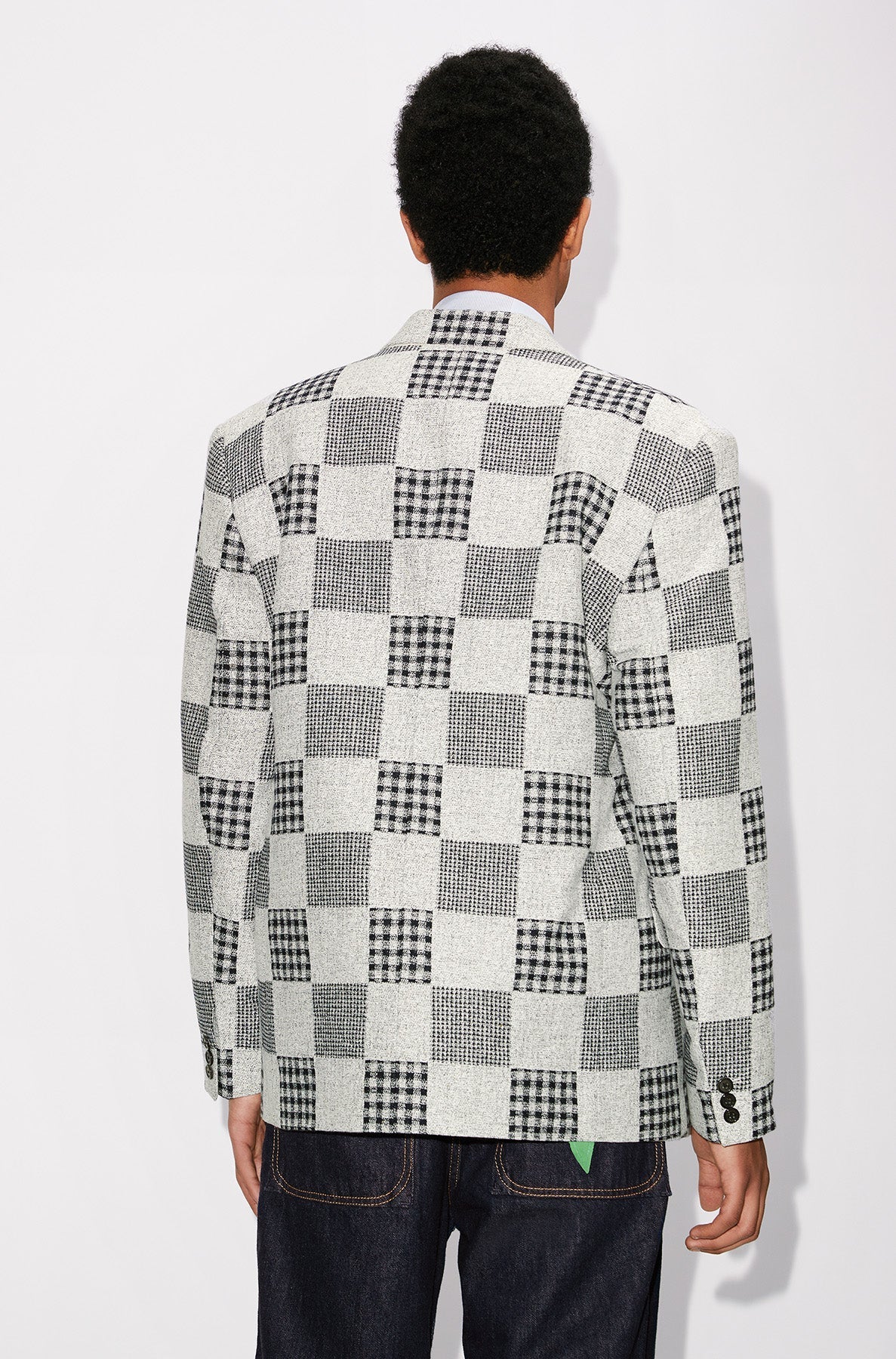 Veste à carreaux - Midnight Blue
