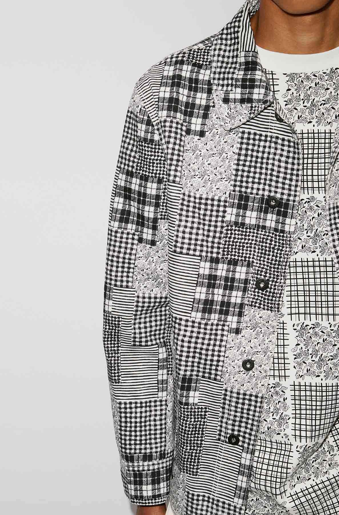 Veste Patchwork - Off White