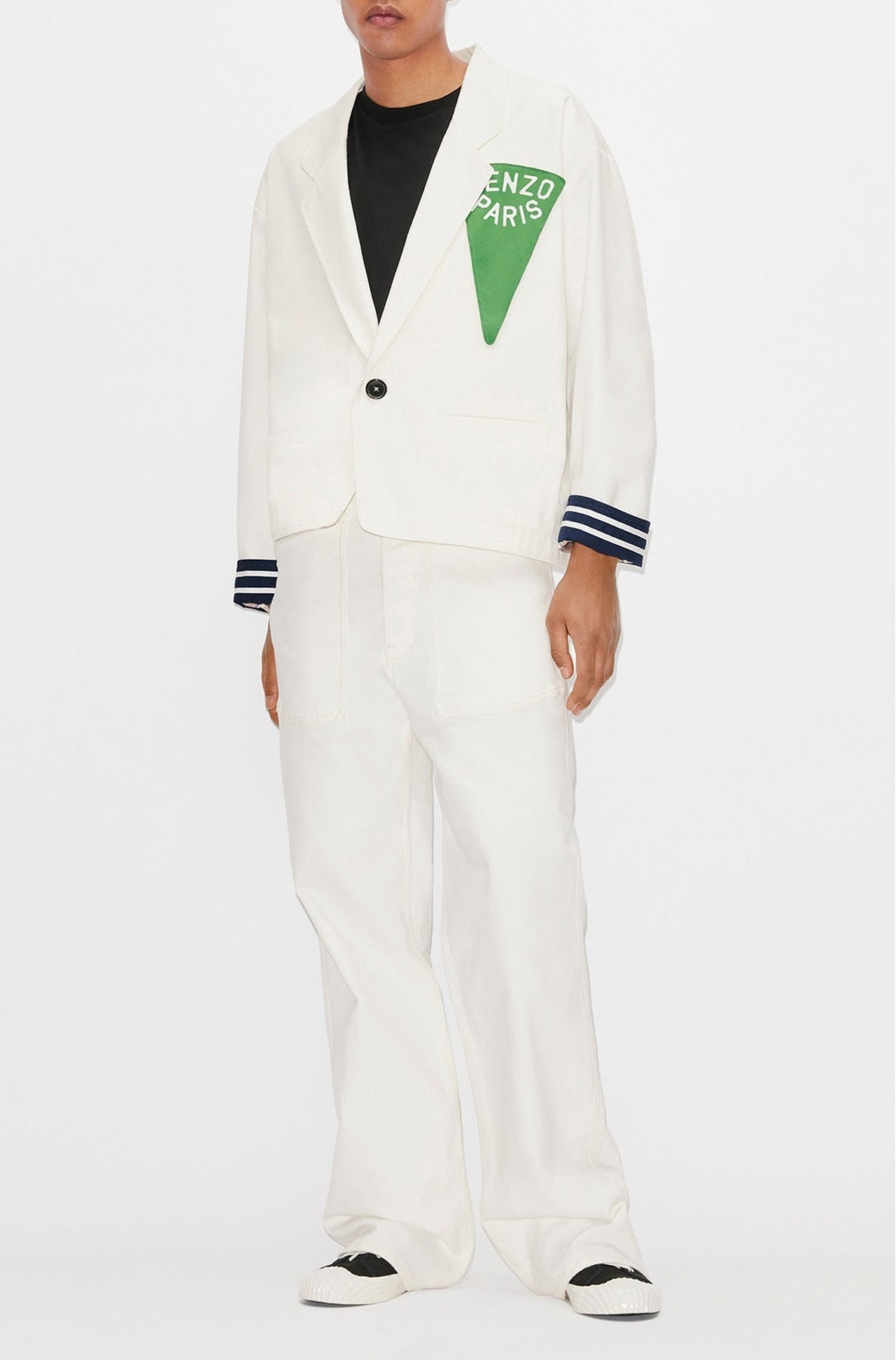Veste de travail "Kenzo Sailor" - Off White