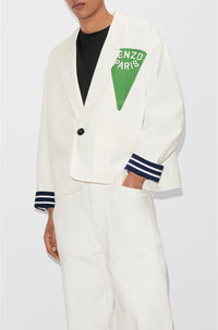 Veste de travail "Kenzo Sailor" - Off White