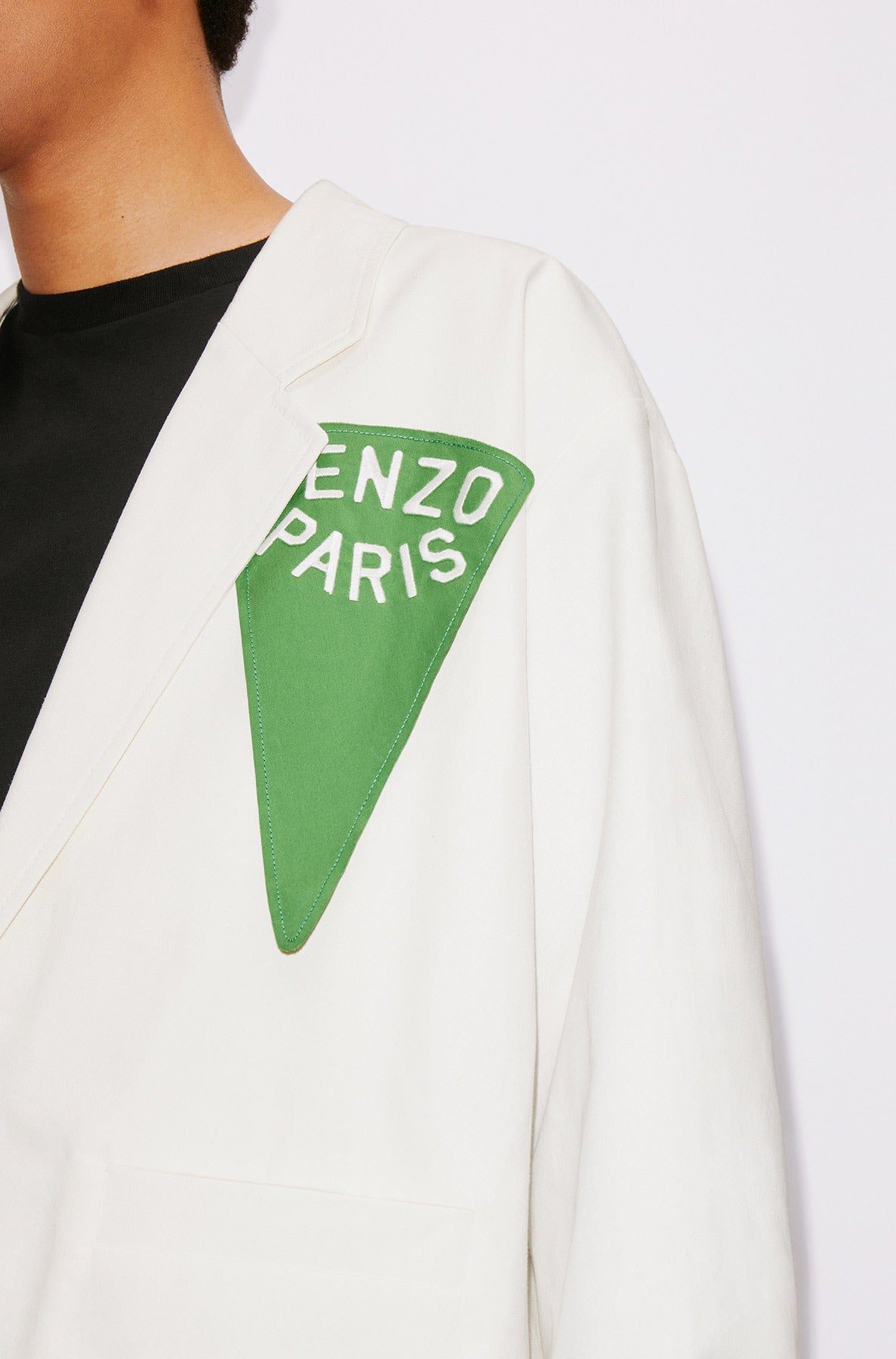 Veste de travail "Kenzo Sailor" - Off White