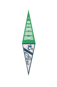 Foulard Baseball Flag en soie - Grass Green