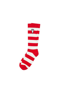Chaussettes à rayures - Medium Red