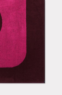 Kenzo Paris Beach Towel - Deep Fuschia