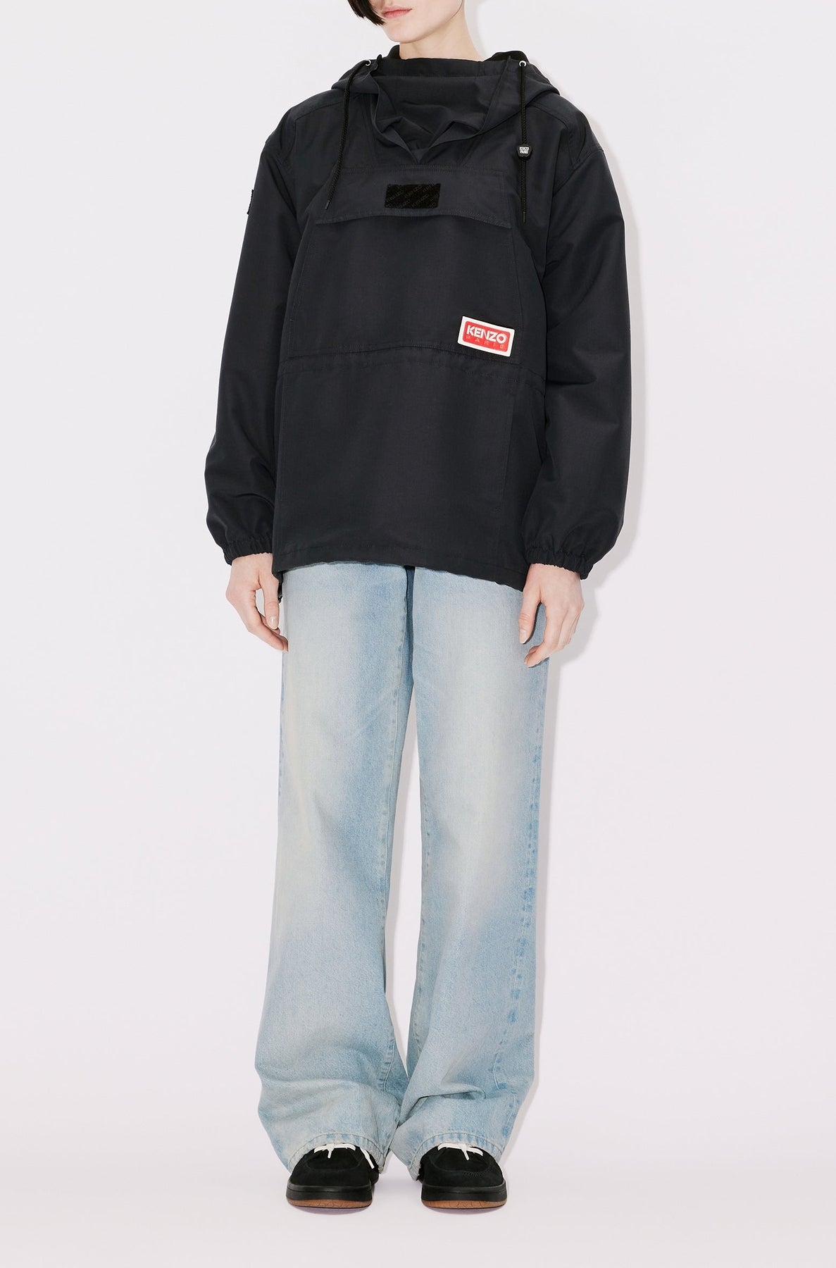Coupe-vent à capuche "Kenzo Paris" - Black