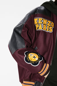Teddy Kenzo Tiger Academy in wool - Plum