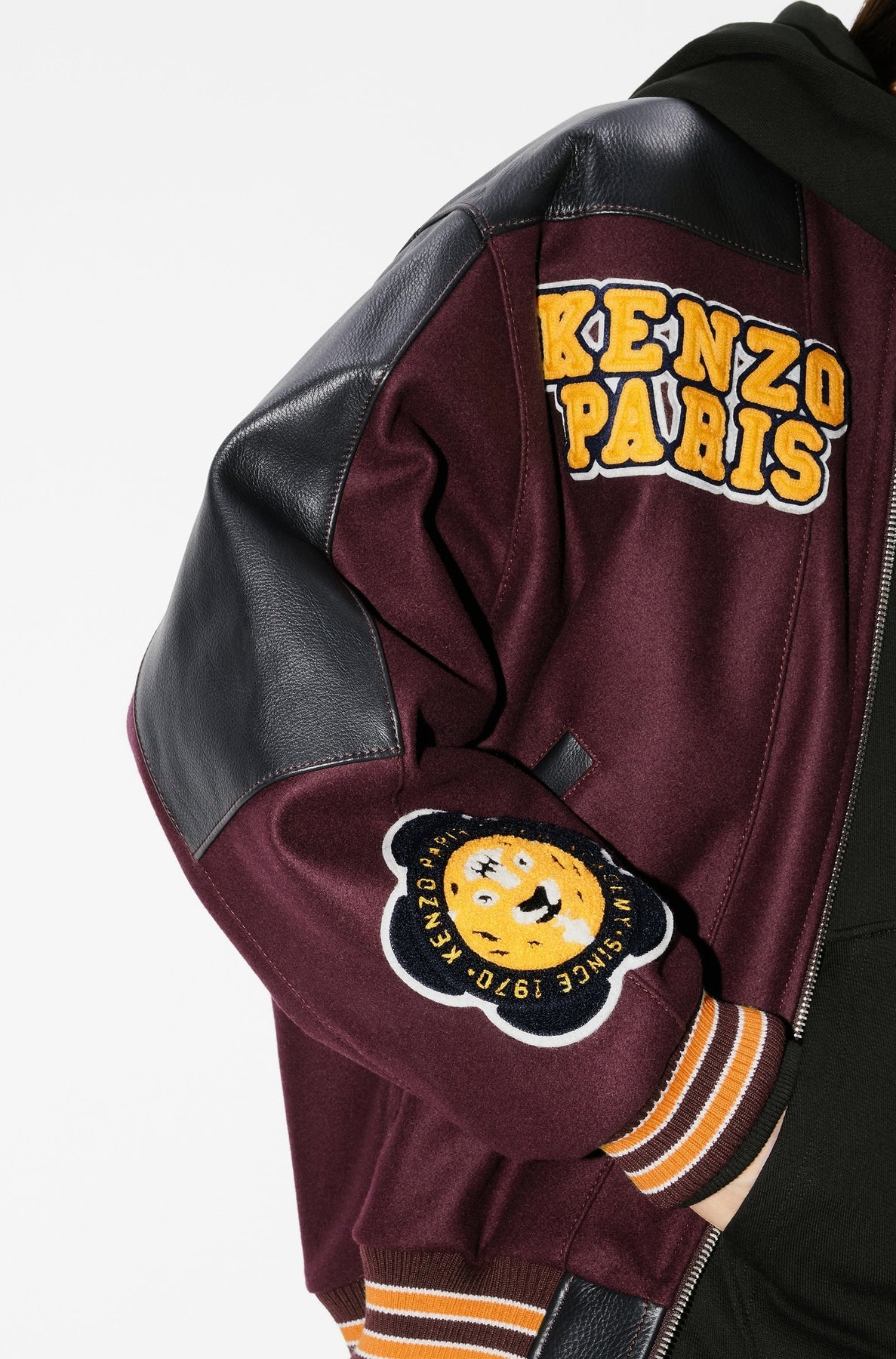 Teddy Kenzo Tiger Academy in wool - Plum