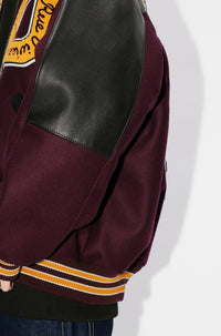 Teddy Kenzo Tiger Academy in wool - Plum