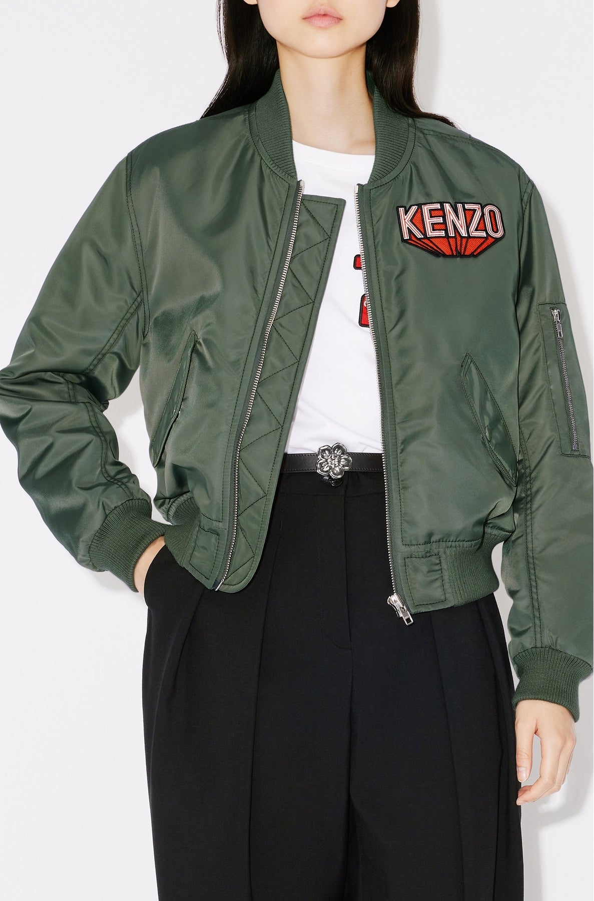 Bomber "Kenzo 3D" - Dark Khaki