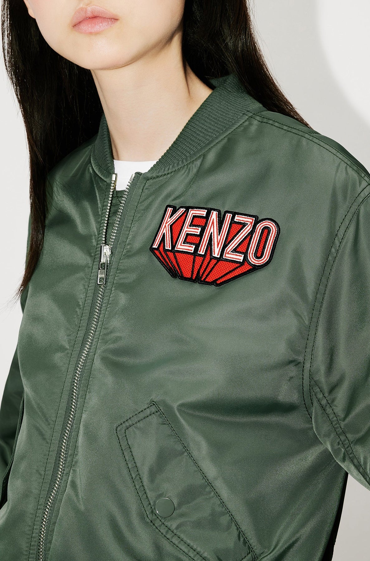 Bomber "Kenzo 3D" - Dark Khaki